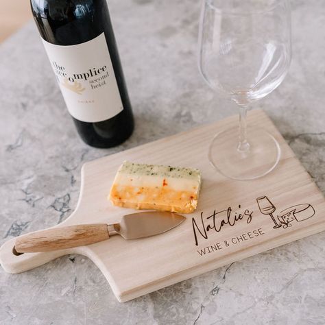 Introducing our darling Personalized Wine & Cheese Serving Board! 🍷🧀 Add a sprinkle of personalized charm to your cheese nights! 🍷 . . #WineAndCheese #DarlingServing #CustomizedCuties #CheeseAndSmiles #PersonalizedTouch #AdorableServing #CheeseBoard #WineLovers #HostWithLove #EntertainInStyle #HomeDecor #CustomizedGifts #PartyEssentials #GourmetTreats #MemorableMoments Teddy Nursery, Surf Nursery, Koala Nursery, Boho Rainbow Nursery, Personalized Corporate Gifts, Cheese Serving Board, Gin Gifts, Gourmet Treats, Dinosaur Nursery