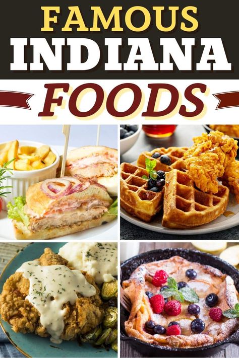 Famous Indiana Foods Indiana Casserole, Indiana Food Recipes, Carnival Food Recipes, Indiana Recipes, Indianapolis Food, Indiana Food, Best Places To Eat In Indianapolis, Creamy Mushroom Risotto, Cafeteria Recipes