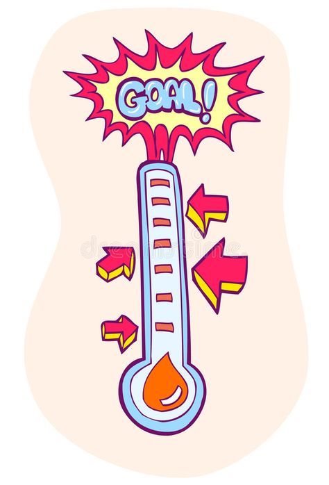 Goal Meter. Cartoon image of a goal meter , #AD, #Cartoon, #Meter, #Goal, #meter, #goal #ad Fundraising Thermometer, Unique Fundraisers, Fun Fundraisers, Nursing Board, Mobile Service, Donation Page, Volunteer Gifts, Fundraiser Ideas, Grant Writing