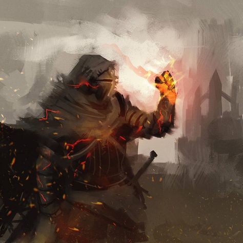 The Unkindled will rise, nameless accursed Undead, unfit even to be Cinder, And so it is that ash seeketh embers... Ash seeketh embers Sif Dark Souls, Dark Souls Wallpaper, Dark Souls Artwork, Bloodborne Art, Demon Souls, Dark Souls 3, Dark Souls Art, 다크 판타지, Knight Art