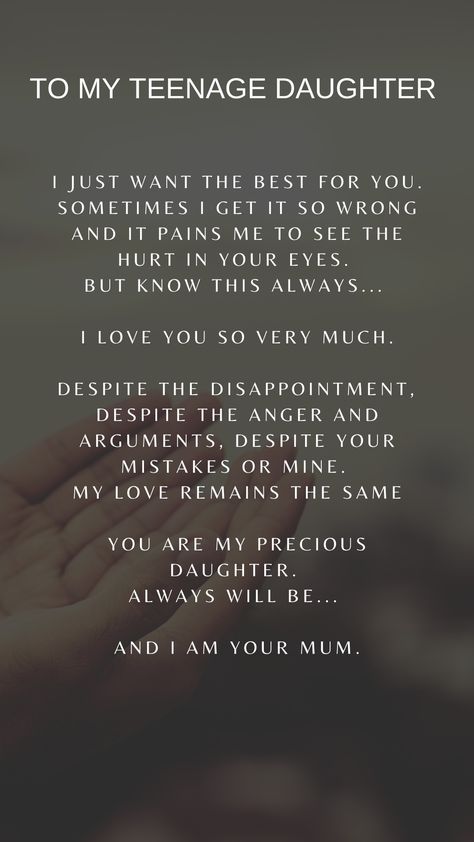 Teenage Daughter Quotes, Love My Daughter Quotes, Growing Up Quotes, Letter To My Daughter, My Children Quotes, Mothers Love Quotes, Mommy Quotes, Daughter Love Quotes, Mother Daughter Quotes