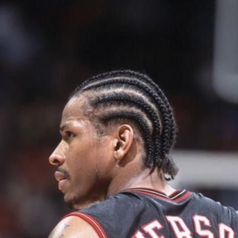 Allen Iverson Braids, Boys Cornrows, Iverson Braids, Cornrows For Boys, Men's Braids, Braids Inspiration, Zig Zag Braid, Braids With Fade, Cornrow Hairstyles For Men