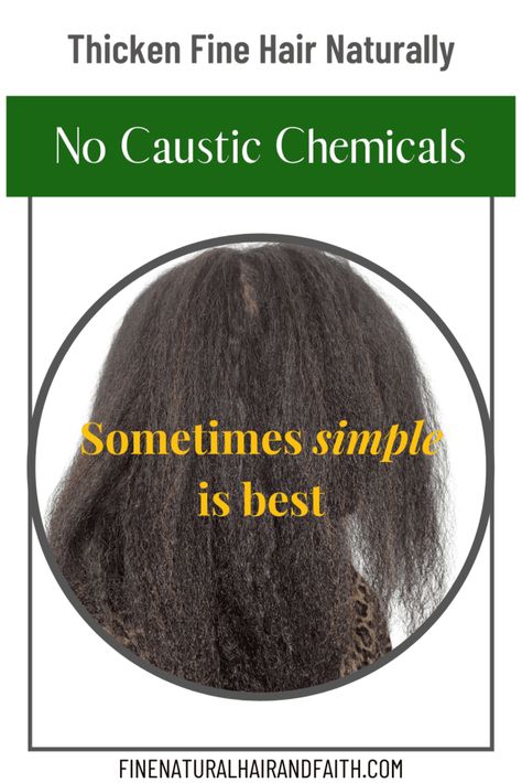 Fine hair is very fragile due to its lack of the inner section of hair called the medulla.

That doesn’t mean fine hair is destined to be thin and forever weak.

There are certain herbs and essential oils that can help support and strengthen fine hair. This article from Fine Natural Hair and Faith shares ways to use certain essential oils and herbs to thicken hair naturally. Thicken Fine Hair, Thicken Hair, Fine Natural Hair, Mini Twists, Wash And Go, Hair Follicles, Twist Outs, Magic Bullet, Silk Press