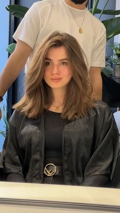 Very Long Bob, Haircut Bob, Haircuts For Medium Length Hair, Hairstyles For Layered Hair, Hair Stylies, Haircuts For Medium Hair, Girl Haircuts, Haircuts Straight Hair, Hair Stylist Life