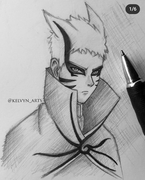 Anime Character, Naruto, Pencil, Anime