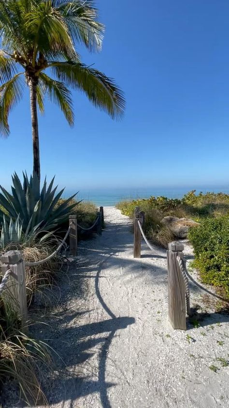 Beach Video Aesthetic, Florida Videos, Island Video, Tropical Paradise Beach, Jacksonville Beach Florida, Beach Path, Sanibel Island Florida, Beach Video, Permanent Vacation