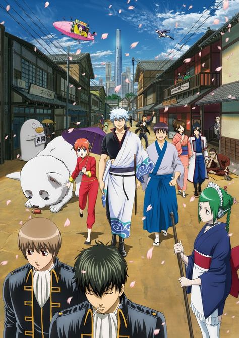 1. Gintama Gintama is to me, pretty much a comedic masterpiece. While it has shown time and time again that it can juggle between drama and comedy with utmost quality, the series’s main highl… Gintama Funny, Gintama Wallpaper, Chihiro Y Haku, Hd Anime Wallpapers, Gin Tama, Gurren Lagann, Keys Art, Cowboy Bebop, Fullmetal Alchemist