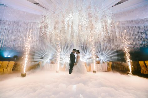 Cold Fire Wedding Entry, Glamorous Centerpieces, Wedding Entry, Lighting Truss, Aries Zodiac Facts, Cinderella Wedding, Indoor Fountain, Wedding Hire, Event Table