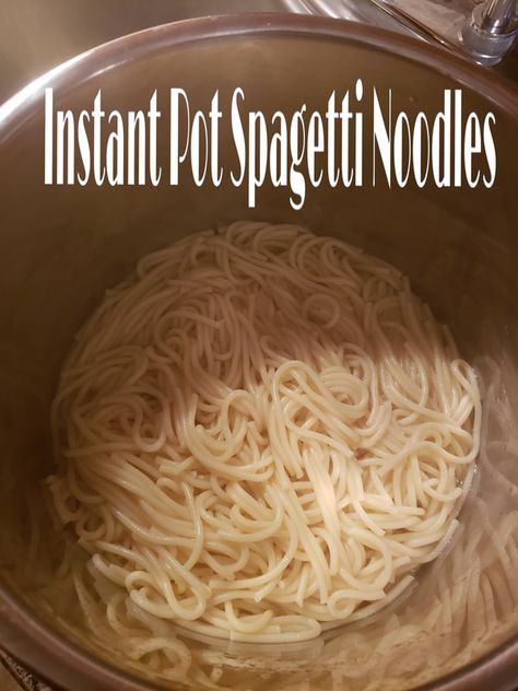 Instant Pot Spaghetti Noodles, Spicy Dumplings, Spicy Meatball, Instant Pot Spaghetti, Spagetti Recipe, Cooking Spaghetti, Pot Noodle, Instant Pot Pasta Recipe, Asian Noodle