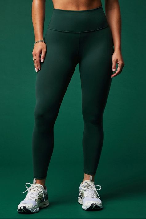 Define PowerHold® High-Waisted 7/8 Legging Fabletics green female Activewear >> Womens >> Bottoms >> Leggings >> 7/8s PowerHold regular Training 4-Way Stretch/Moisture-Wicking/UPF Protection How To Paint Camo, Female Activewear, Performance Training, Blue Sunset, Neon Coral, Active Wear For Women, Classic White, Upf 50, Moisture Wicking