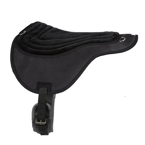 Amazon.com : Intrepid International Comfort Plus Western Bareback Pad, Black : Horse Saddle Pads : Sports & Outdoors Bareback Pad, Buck Brannaman, Horse Hacks, Different Horse Breeds, Bareback Riding, Horses Western, Jumping Horse, Photography Horse, Horse Saddle Pads