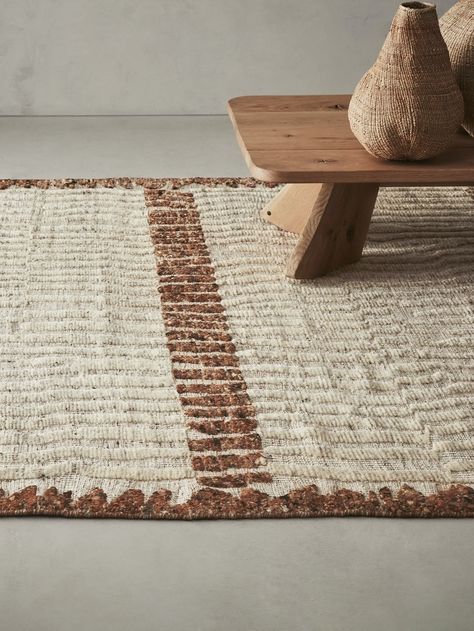 Highlands Rug | Banana Republic Neutral Jute Rug, Organic Modern Bedroom Rug, Wabi Sabi Rugs, Multiple Rugs In Living Room, Modern Organic Rug, Banana Republic Home, Japandi Rugs, Bali Rug, Rugs In Bathroom