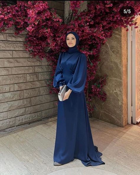 Hijabi Dresses, Estilo Hijab, Dress Bridesmaids, Stile Hijab, Simple Bridesmaid Dresses, Muslim Fashion Hijab Outfits, Mode Abaya, Women Dresses Classy, Modest Dresses Casual