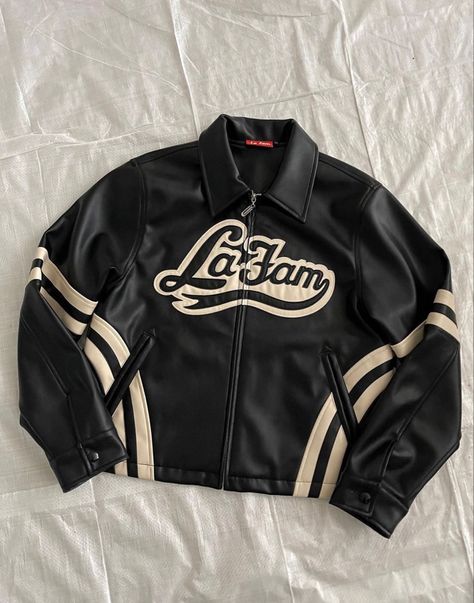 Jacket Mockup, Vintage Racing Jacket, La Fam, Concept Clothing, Retro Jacket, Street Fashion Men Streetwear, Guys Clothing Styles, Sports Wear, Streetwear Men Outfits