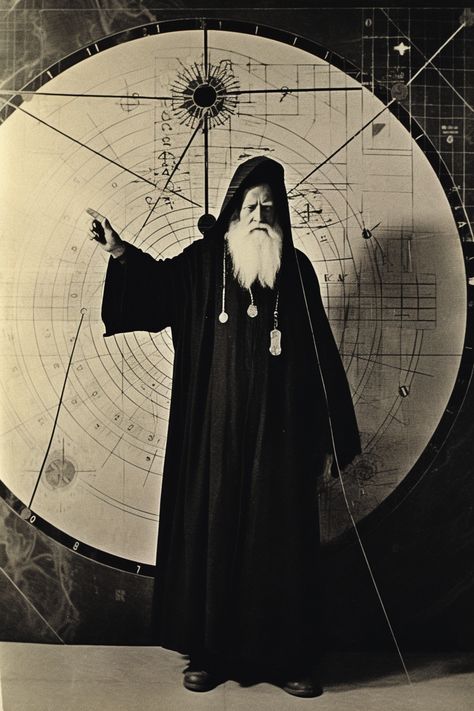 1920s Occultism, Old Wizard Aesthetic, Dark Academia Wizard, Dark Wizard Aesthetic, Occult Academia, Sorcerer Aesthetic, Wizard Aesthetic, Dark Academia Moodboard, Laveyan Satanism