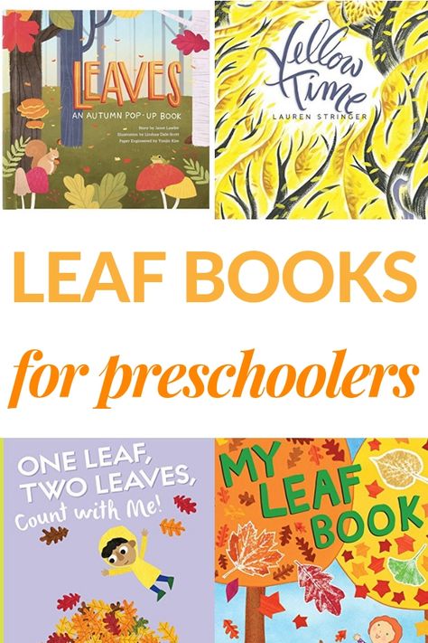 Fall Books Preschool, Fall Leaves Preschool, Leaves Preschool, Library Dragon, Fall Reads, Autumn Preschool Theme, Books For Preschool, Best Toddler Books, Books For Preschoolers