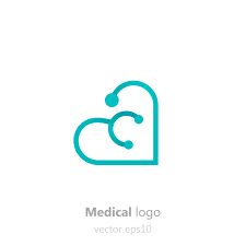 Concept Medical logo.Stethoscope in the shape of heart. Logotype for clinic, hospital or doctor. Vector flat gradient illustration - Download Free Vectors, Clipart Graphics & Vector Art Clinic Logo Medical, Medical Education Logo, Medical Centre Logo, Medical Logo Design Ideas, Nurse Logo Design, Doctor Logo Medical, Vitality Logo, Doctors Logo, Nursing Logo