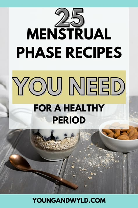 Menstrual Phase Recipes, Cycle Syncing Menstrual Phase, Hormone Balancing Recipes, Cycling Food, Menstrual Phase, Healthy Period, Refreshing Breakfast, Cycle Syncing, Healthy Hormones