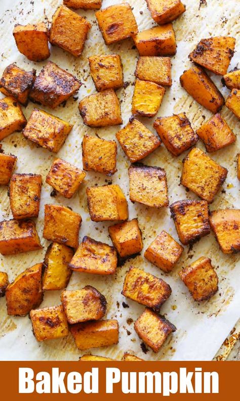 Oven Roasted Pumpkin Recipes, Pumpkin Cooking, Roasted Pumpkin Recipes, Crispy Oven Baked Chicken, Pumpkin Recipes Healthy, Savory Pumpkin Recipes, Pumpkin Dishes, Pumpkin Recipe, Roasted Pumpkin