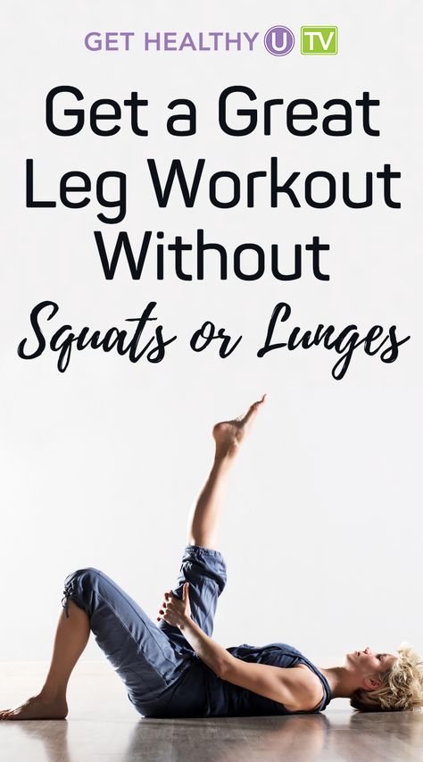 Squat Substitute Exercise, Leg Workouts Without Squats And Lunges, Leg Workout No Squats, Easy Squats For Beginners, Leg Workout Without Squats, What To Do Instead Of Squats, Leg Workout No Squats Or Lunges, No Squat No Lunge Leg Workout, Low Impact Lower Body Workout