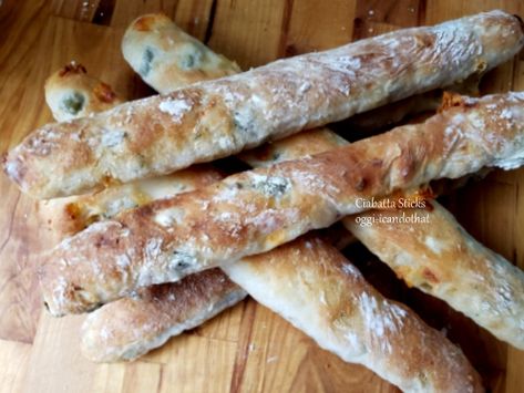 I Can Do That!: Paul Hollywood's Ciabatta Breadsticks Paul Hollywood Bread Recipes, Paul Hollywood Bread, Paul Hollywood Recipes, British Baking Show Recipes, British Bake Off Recipes, Bake Off Recipes, Sauce Spaghetti, Bread Sticks, Focaccia Recipe