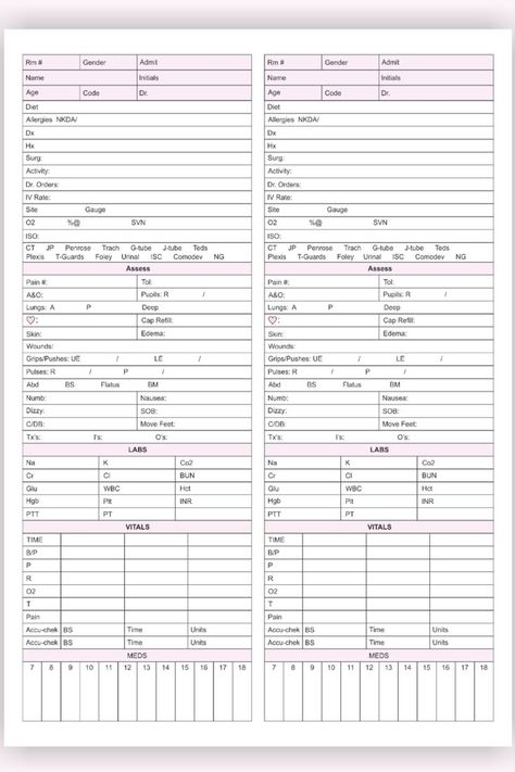 Med Surg, Nurse Report Sheet, Day Shift, Nursing Brain, SBAR, ICU Report, Patient Tracker, A4-Letter, Nurse Report Template, hand-off

Med Surg Nursing Report Sheet
Day Shift <<

New Grad Report Sheet
Nursing Download
Nursing Report Sheet
ICU Report Sheet
Nurse Brain Sheet
Threee Patient Tracker
SBAR
RN Report


PAGES INCLUDED

1 X PDF File - A4 (8.27" X 11.69")
1 X PDF File - US LETTER (8.5" X 11") Nursing Planner, Med Surg Nurse, Neurological Assessment, Patient Assessment, Nurse Brain Sheet, Nursing Instructor, Nurse Brain, Nurse Report Sheet, Med Surg Nursing