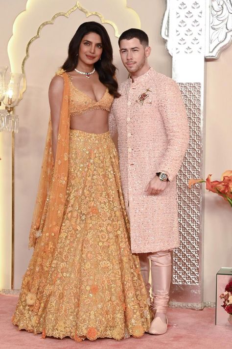 Priyanka Nick, Ambani Wedding, Radhika Merchant, Anant Ambani, Nick Jonas, Best Dressed, Priyanka Chopra, Bollywood Stars, Khloe Kardashian