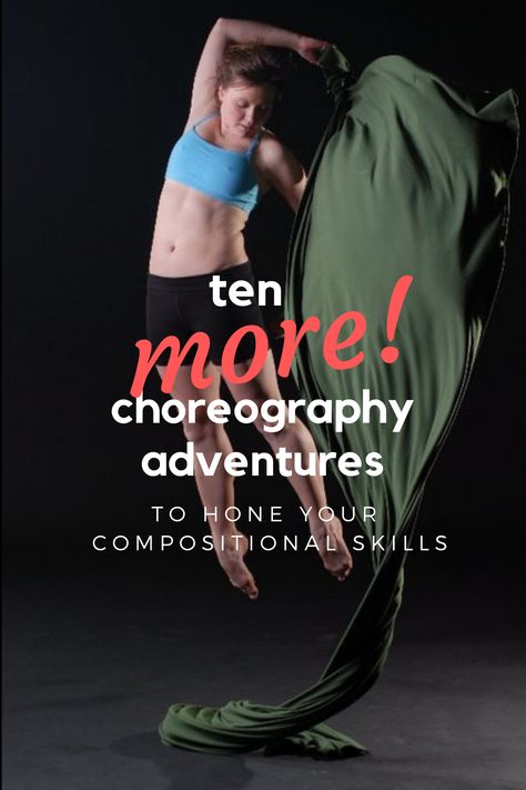 This dance blog post features 10 choreography prompts that help choreographers and dance students learn modern dance composition skills like space, level, tempo, rhythm, pathway, accumulation, retrograde, and more! Ignite your creativity and give your students some choreography inspiration with these prompts. They provide choreography ideas for creating original work, revising existing choreography, or exercises in dance composition classes. #choreographyideas #choreographyinspiration Ballet Combos, Composition Principles, Dance Composition, Choreography Inspiration, Dance Improvisation, Choreography Ideas, Dance Education, Teach Dance, Form Style