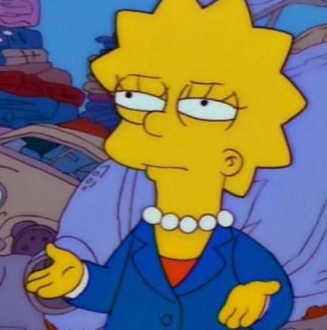 Reaction Pic, The Simpsons, Lisa Simpson, Wattpad