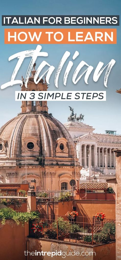 Italian To English Language Learning, Best Way To Learn Italian, Simple Italian Phrases, Apps To Learn Italian, How To Learn Italian Fast, How To Learn Italian Language, Learn Italian Language Beginner, Italian Language Learning Basic, Learning Italian Beginners