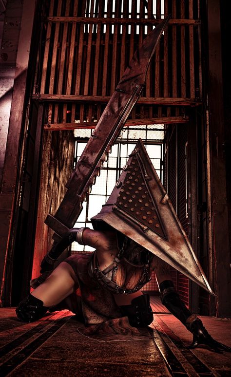 Pyramid Head Cosplay, Silent Hill Pyramid Head, Pyramid Head, Female Demons, Hd Wallpaper 4k, Jessica Nigri, Cosplay Tutorial, Gurren Lagann, Fantasias Halloween