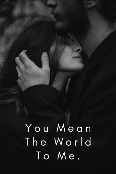 You Mean The World To Me Quotes, Power Couple Quotes, Profile Quotes, Photo Romance, Romantic Couple Quotes, Bunny Images, Airplane Wallpaper, Meaningful Love Quotes, Strong Mind Quotes