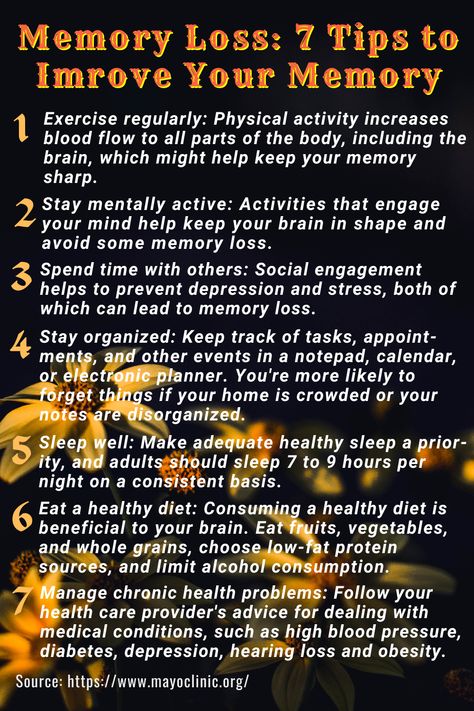 Memory loss occurs when you consistently have difficulty recalling things that you could previously remember. It could be either temporary or permanent. It might occur as an acute condition or as a long-term issue. It is also more likely to occur as you get older. Some causes are treatable, and you can take steps to heal yourself right now. Here are seven tips to improve your memory. Try these easy techniques to sharpen your memory. Long Term Memory Tips, Memory Psychology, Vitamins For Memory, Improve Brain Power, Memory Exercises, Better Memory, Beginner Skin Care Routine, Increase Memory, Improve Your Memory