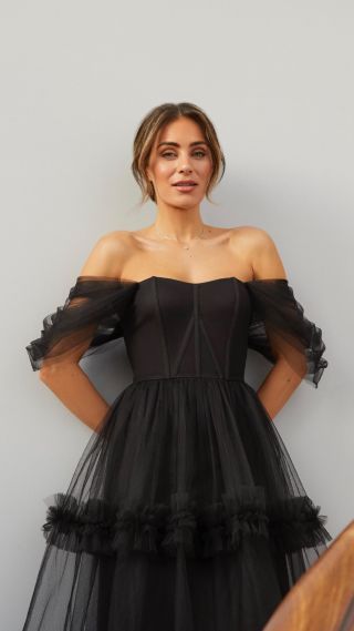 My favourite 5 pieces from my latest collection with Karen Millen... Lydia Elise Millen, Karen Millen Dress, Tulle Midi Dress, Tweed Trousers, Best Pajamas, Black Tie Affair, Power Dressing, Belted Midi Dress, Princess Outfits