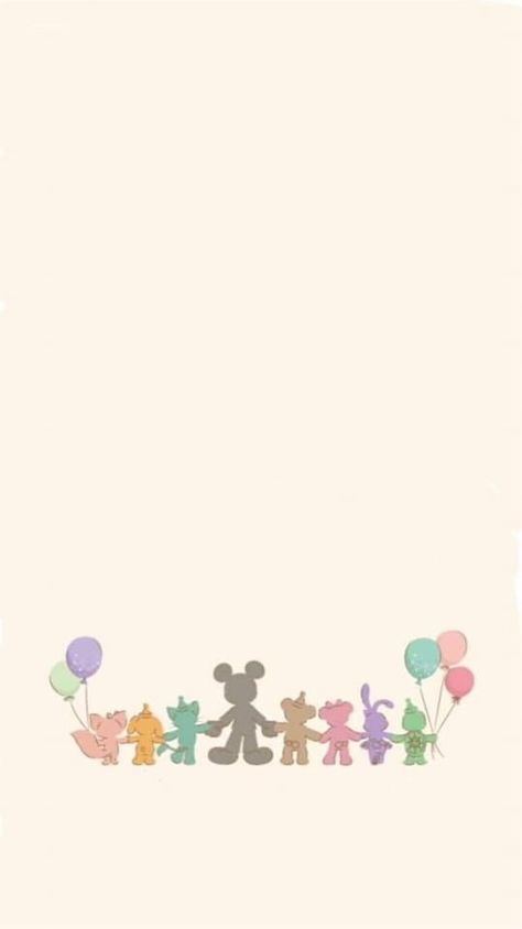 Duffy And Friends Wallpaper, Iphone Background Disney, Duffy And Friends, Mickey Mouse Wallpaper Iphone, Disney Balloons, Duffy The Disney Bear, Mouse Drawing, Birthday Wallpaper, Disney Background