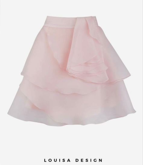 Light Pink Skirt, Gonna In Tulle, Doll Skirt, Pink Skirt, Inspired Outfits, Cute Skirts, Stage Outfits, Kpop Outfits, Dream Clothes