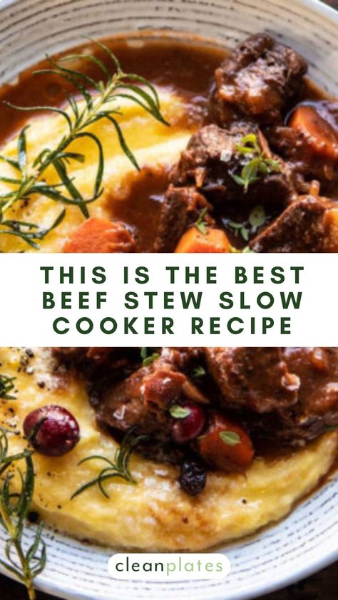 Beef Stew Half Baked Harvest, Half Baked Harvest Beef Stew, Beef Stew Slow Cooker, The Best Beef Stew, Braised Beef Stew, Best Beef Stew, Stew Slow Cooker, Slow Beef Stew, Slow Cooker Recipes Beef Stew