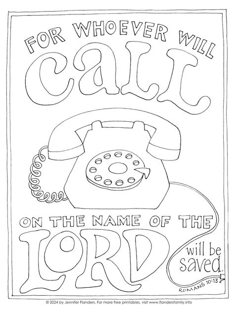 Call on the Lord Coloring Page - Flanders Family Home Life Armor Of God Coloring Page, Faith Coloring Pages, Church Coloring Pages, Biblical Drawings, Coloring Pages Christian, Godly Friends, Bible Projects, Scripture Coloring Sheets, Christian Coloring Pages