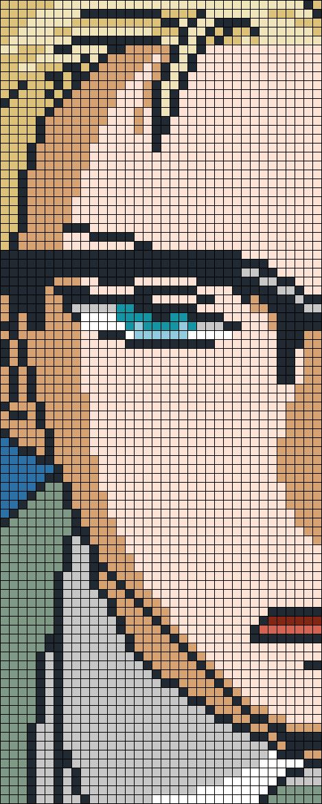 Spy X Family Perler Bead Patterns, Manga Face, Anime Pixel, String Bracelet Patterns, Tapestry Crochet Patterns, Anime Pixel Art, Pixel Art Pattern, Perler Patterns, Spy X Family