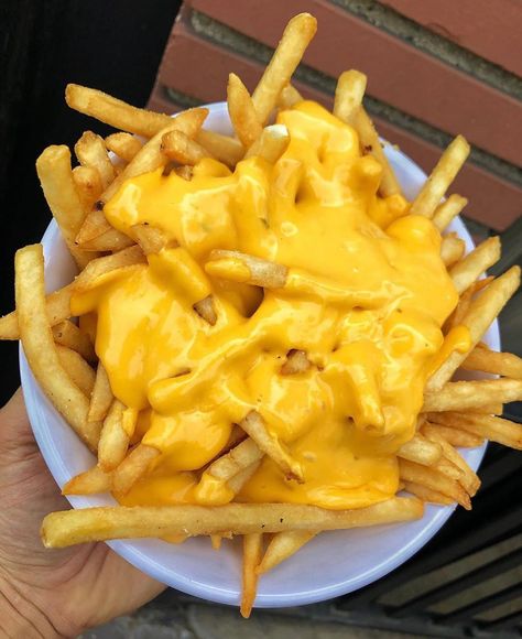 Cheesy Fries, Salty Foods, Cheesy Recipes, Cheese Fries, Yummy Comfort Food, Unhealthy Food, Food Obsession, Interesting Food Recipes, French Fries