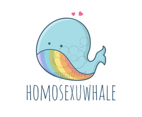 Love puns? Check out our punny artwork! #Pun #Puns #Punny #Funny #Happy #Cute #Sweet #Fun #Humor #PickupLine #Jokes #DadJokes #Cheesy #Corny #Homosexuwhale #Homosexual #Whale #Mammal #Ocean #Fish #Animal #Gay #LGBT #Lesbian #Bisexual #Transgender #Queer #LGBTQ #Equality #Inclusive #Pride #Proud #GayPride #LGBTPride #Love #LoveWins #LoveIsLove #Rainbow #GayOkay #BeYourself #GenderEquality #GayPuns #LGBTPuns #PridePuns #Ally #AnimalPuns #PlayOnWords #Novelty #CutePunArt #PunnyArtwork #Myndfart Pride Puns, Rainbow Puns, Whale Puns, Pride Rocks, Pride Ideas, Bird Puns, Lgbtq Equality, Class Board, Fish Animal