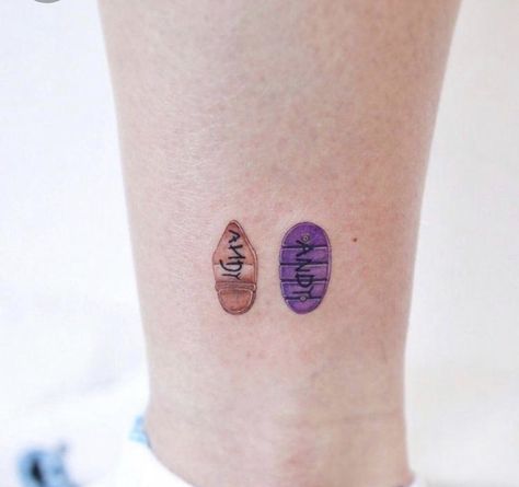 Toy Story Tattoo, Story Tattoo, One Line Tattoo, Sweet Tattoos, Leg Tattoos Women, Pin Up Tattoos, Cool Small Tattoos, Small Hand Tattoos, Baby Tattoos