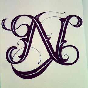 N pour Nina #typography #type #lettering #handlettering #Calligraphy #TheDesignType #script #sketch #sketchbook #moleskine #draw #art… Letter N Tattoo, Drawing Fonts, Tattoo Writing Styles, Lettering Tattoo Design, N Tattoo, Alphabet Graffiti, Virgo Tattoo Designs, Graffiti Sketch, The Letter N