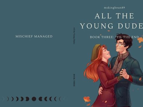 All The Young Dudes Book Cover, All The Young Dudes Book, Book Printing, Online Books, Harry Potter Headcannons, Little Library, All The Young Dudes, Harry Potter Marauders, Harry Potter Fan Art