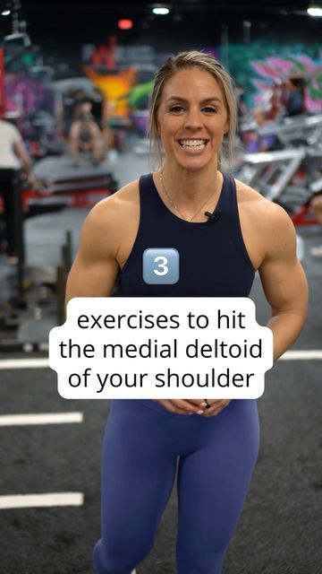 Shoulder Cap Exercises, Capped Shoulders Workout, Side Deltoid Exercises, Arnold Press Shoulder Workout, Deltoid Workout Women, Nikkiey Stott, Shoulder Press Workout, Rep Ranges, Shoulder Workout Women