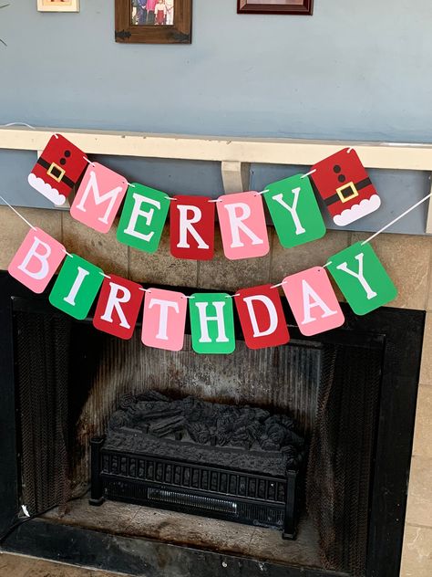 Excited to share this item from my #etsy shop: Merry Birthday banner - Christmas Birthday Decorations - Christmas First Birthday Decorations - Christmas party decorations Christmas Birthday Decorations, Christmas First Birthday, Merry Birthday, Birthday Menu, Banner Christmas, Christmas Birthday Party, First Birthday Decorations, 40th Birthday Parties, Third Birthday