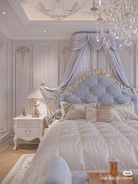 Royal Rooms Princesses, Aesthetic Bedroom Royal, Royal Bedroom Princesses, Sims 4 Royal Bedroom, Pink Royal Bedroom, Royal Bedroom Princesses Pink, Classic Furniture Living Room, Luxury Room Bedroom, Luxury Furniture Living Room