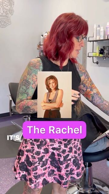 MODERN SALON shared a post on Instagram: "The Rachel: 2022 Edition From @elyserox00 ✂️❤️✂️❤️✂️❤️ “It really is an easy cut,it’s all uniform and you’re just taking the tips off the top maybe chipping it out a little bit for a little texture and movement so it’s not too heavy. It’s a really simple haircut once you figure it out.” . . . . #illbethereforyou #friendstvshow #jenniferanistonhair #haircutvideo #therachel #haircuttingvideo #hairtutorial #modernsalon". Follow their acco Rachael Haircut Friends, How To Style The Rachel Haircut, How To Do The Rachel Haircut, Modern Rachel Haircut, The Rachel Haircut, Updated Rachel Haircut 2022, Rachel 2.0 Hair, Rachel Haircut, Jennifer Aniston Hair