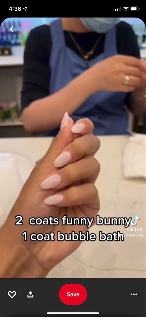 Subtle Spring Nails 2024, Kardashian Nails 2023, Funny Bunny Round Nails, Round Vs Almond Nails, Cream Oval Nails, Almond Nails Funny Bunny Bubble Bath, Nail Inspo Plain, Funny Bunny And Bubble Bath Dip Powder Nails, Funny Bunny And Bubble Bath Nails