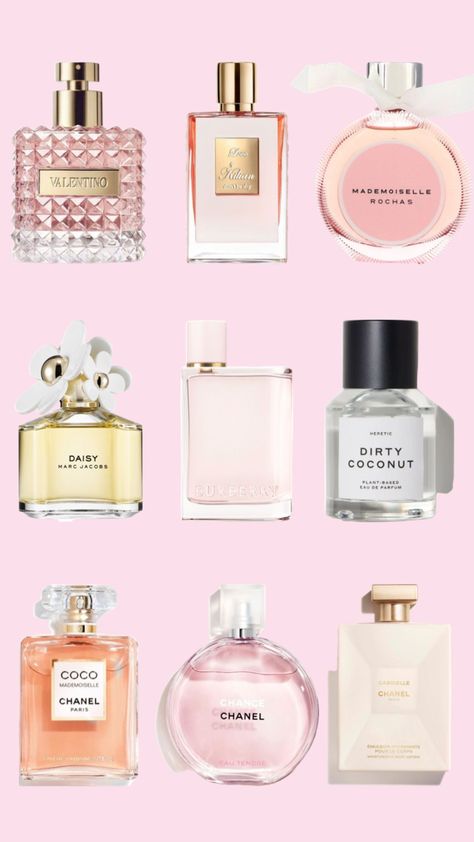 Fragrances Perfume Woman, Perfume Collection Fragrance, Bloxburg Decal Codes, Make Up Inspo, Perfume Scents, Perfume Lover, Perfume Collection, Perfume Spray, Body Spray